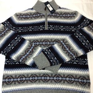 New Tommy Hilfiger Luxury Blend Large Sweater